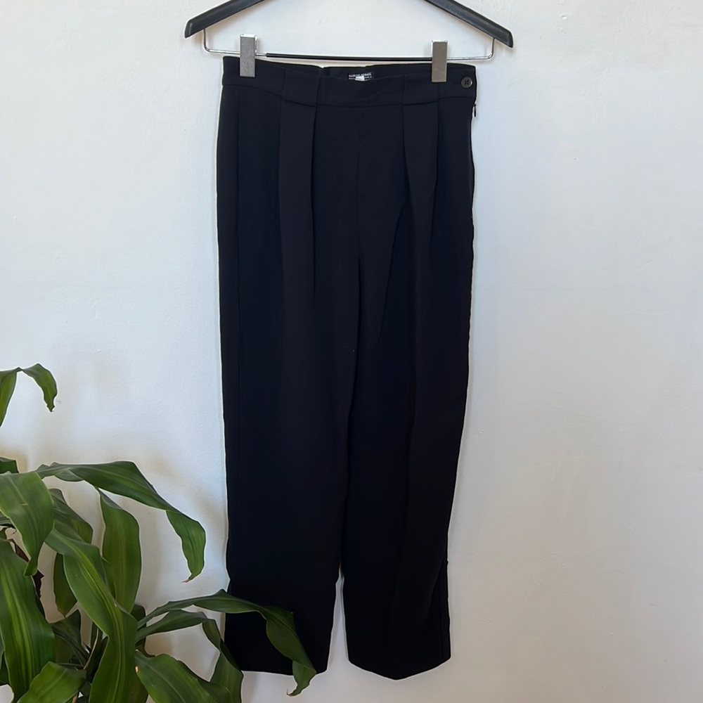 Giorgio Armani Dark Blue Dress Pants